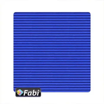 Οντουλέ Fabi 50x70εκ Μεταλλικό Μπλε 235