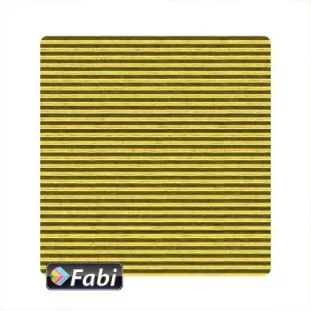 Οντουλέ Fabi 50x70εκ Μεταλλικό Χρυσό 279