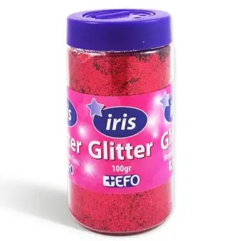 Χρυσόσκονη +Efo Iris 100gr Αλατιέρα Κόκκινο