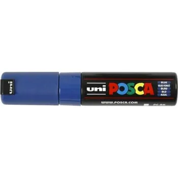 ΜΑΡΚΑΔΟΡΟΙ UNI POSCA PC-8K ΧΟΝΔΡΟ ΜΠΛΕ ΣΚΟΥΡΟ