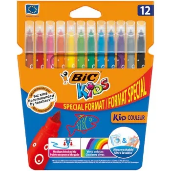 BIC ΜΑΡΚΑΔΟΡΟΙ ΖΩΓΡΑΦΙΚΗΣ ΣΕ 12 ΧΡΩΜΑΤΑ