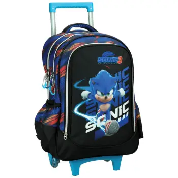 GIM Τσάντα Δημοτικού Trolley Sonic 3 The Hedgehog 2025
