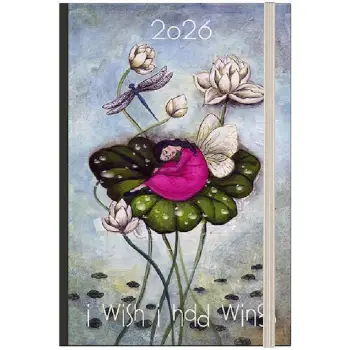 ΗΜΕΡΟΛΟΓΙΟ ΗΜΕΡΗΣΙΟ FAIRYTALE  ΜΕ ΛΑΣΤΙΧΟ ΣΚΛΗΡΟ ΕΞΩΦΥΛΛΟ ΠΛΑΣΤΙΚΟΠΟΙΗΣΗ 10x14 2026