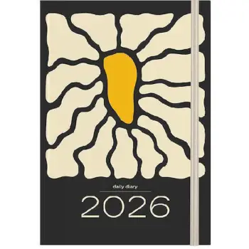 ΗΜΕΡΟΛΟΓΙΟ ΗΜΕΡΗΣΙΟ FLORO  ΜΕ ΛΑΣΤΙΧΟ ΣΚΛΗΡΟ ΕΞΩΦΥΛΛΟ ΠΛΑΣΤΙΚΟΠΟΙΗΣΗ 10x14 2026