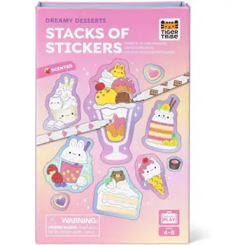 Σετ Δραστηριοτητων – Tiger Tribe Αυτοκόλλητα για Παιδιά 4+ Ετών