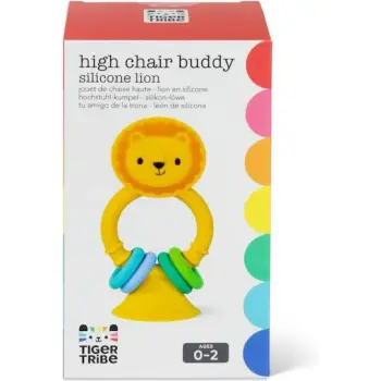 Βρεφική Κουδουνίστρα High Chair Buddy – Silicone Lion 20324 Tiger Tribe