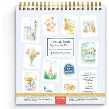 Σετ Ζωγραφικής Ακουαρέλα Spring In Paris La Petite