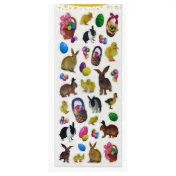 ΑΥΤΟΚΟΛΛΗΤΑ STICKERS 1721 EASTER BASKETS 31X11cm