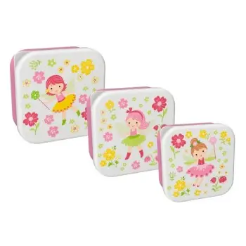 ΔΟΧΕΙΟ ΦΑΓΗΤΟΥ i DRINK ID2212 FAIRY SNACK set 3τεμ