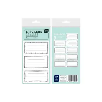 ΕΤΙΚΕΤΕΣ INTERDRUK 272980 FRAMES 9φυλλα