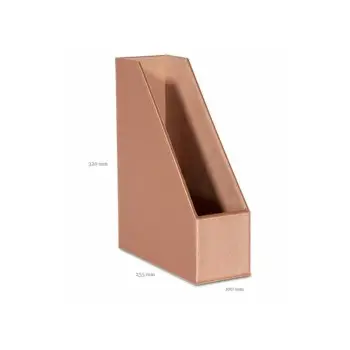 ΘΗΚΗ OSCO ΠΕΡΙΟΔΙΚΩΝ ΔΕΡΜΑΤΙΝΗ ROSE GOLD