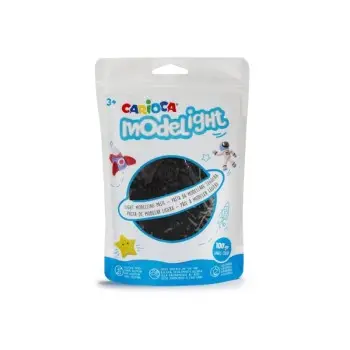 ΠΗΛΟΣ CARIOCA MODELIGHT 100gr ΜΑΥΡΟ