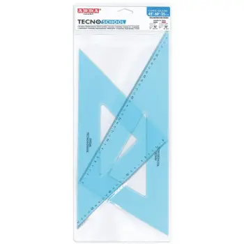 ΤΡΙΓΩΝΑ ΖΕΥΓΗ ARDA TECNOSCHOOL 35cm