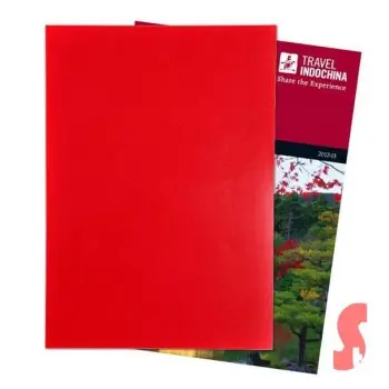 ΕΞΩΦΥΛΛΑ ΣΠΙΡΑΛΟΠΟΙΗΣΗΣ Α4 KΟΚΚΙΝΟ 100ΦΥΛΛΑ