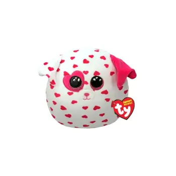 TY SQUISHY BEANIES: BEAU ΣΚΥΛΑΚΙ ΜΕ ΚΑΡΔΟΥΛΕΣ 25ΕΚ