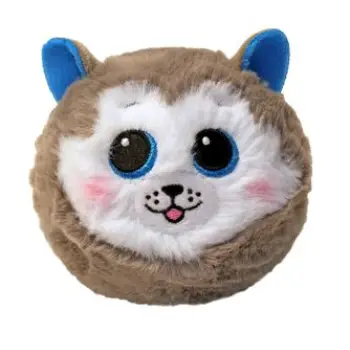 TY ΧΝΟΥΔΩΤΟ ΜΠΑΛΑΚΙ BEANIE BOUNCERS: SLUSH ΧΑΣΚΙ ΓΚΡΙ