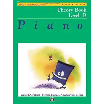 ALFRED'S BASIC PIANO LIBRARY: PIANO THEORY BOOK LEVEL 1B