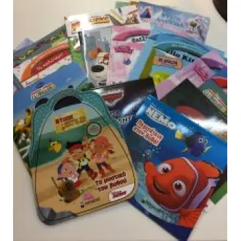 SUMMER PACK ΠΑΙΔΙΚΩΝ ΒΙΒΛΙΩΝ ΔΗΜΙΟΥΡΓΙΚΗΣ ΑΠΑΣΧΟΛΗΣΗΣ ΜΙΝΩΑΣ (18 ΤΙΤΛΟΙ: DISNEY, BEN & HOLLY, ΚΛΠ.).