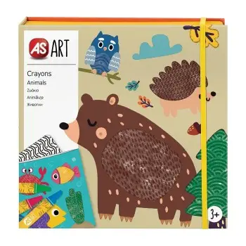 AS ART CRAYONS ΖΩΑΚΙΑ