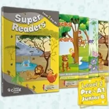 SUPER READERS LEVEL 2 (JUNIOR B) - ΠΑΚΕΤΟ 4 ΠΑΡΑΜΥΘΙΑ + MR3 + GLOSSARY (+ CD)