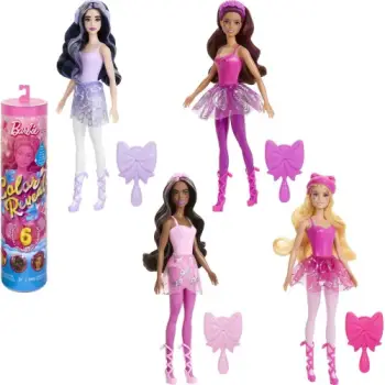 BARBIE COLOR REVEAL ΚΟΥΚΛΑ ΜΠΑΛΑΡΙΝΑ HRK18 - ΤΥΧΑΙΑ ΕΠΙΛΟΓΗ