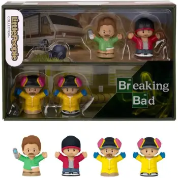 FISHER-PRICE - LITTLE PEOPLE COLLECTORS - BREAKING BAD 4-Pack, Special Edition - HVG71