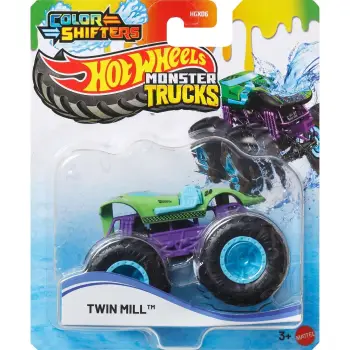 HOT WHEELS - ΧΡΩΜΟΚΕΡΑΥΝΟΙ Monster Trucks Twin Mill- JDV94