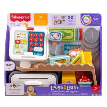 FISHER-PRICE - ΕΚΠΑΙΔΕΥΤΙΚΗ ΤΑΜΕΙΑΚΗ ΜΗΧΑΝΗ