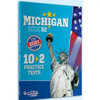 MICHIGAN ECCE B2 ACCELERATOR NEW FORMAT 2021 TCHR'S COURSE & 10PRACTICE TESTS
