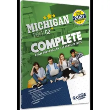 MICHIGAN ECPE C2 COMPLETE EXAM PREPARATION + 10 PRACTICE TEST 2021 FORMAT