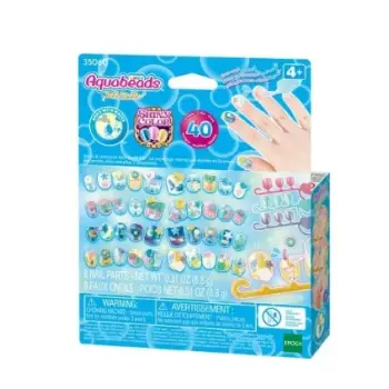 Aquabeads Nail Art Stars & Unicorns Nail Refill Kit
