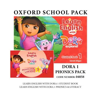 LEARN ENGLISH WITH DORA 1 PHONICS PACK - 04058