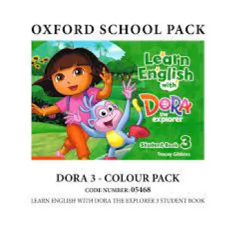 LEARN ENGLISH WITH DORA 3 COLOUR PACK - 05468