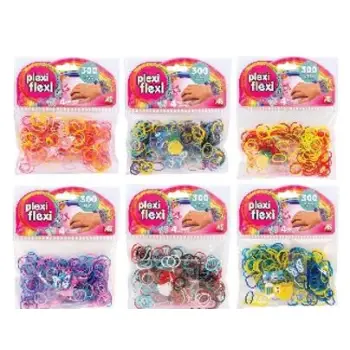 PLEXI FLEXI ΣΑΚΟΥΛΑΚΙ ΜΕ 300 ΛΑΣΤΙΧΑΚΙΑ & 4 ΑΞΕΣΟΥΑΡ (6 ΧΡΩΜΑΤΑ)