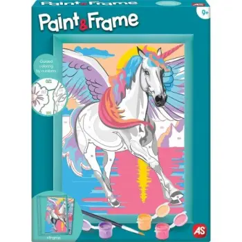 PAINT & FRAME ΖΩΓΡΑΦΙΖΩ ΜΕ ΑΡΙΘΜΟΥΣ: MAGIC UNICORN