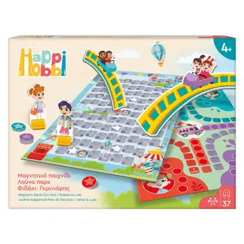HAPPIHOBBI MAGNET ΛΟΥΝΑ ΠΑΡΚ ΦΙΔΑΚΙ ΓΚΡΙΝΙΑΡΗΣ