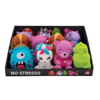 NOSTRESSO SQUISHY ΖΩΑΚΙΑ MAXI ΦΙΓΟΥΡΑ (6 ΣΧΕΔΙΑ - ΤΥΧΑΙΑ ΕΠΙΛΟΓΗ)