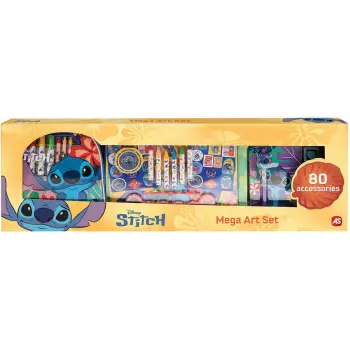ΣΕΤ ΖΩΓΡΑΦΙΚΗΣ MEGA ART SET STITCH 80 ΑΞΕΣΟΥΑΡ