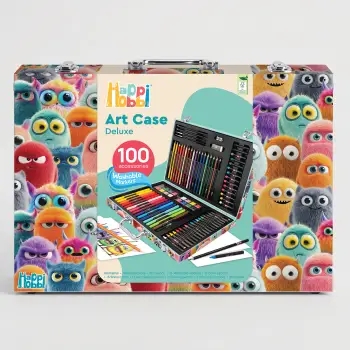 HAPPIHOBBI ΚΑΣΕΤΙΝΑ ΖΩΓΡΑΦΙΚΗΣ DELUXE 100 ΑΞΕΣΟΥΑΡ, ΤΕΡΑΤΑΚΙΑ