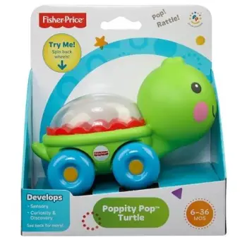 FISHER-PRICE - ΟΧΗΜΑΤΑΚΙΑ - POPPITY POP ΧΕΛΩΝΑ BGX29 - BFH75