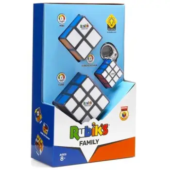 RUBIK'S CUBE : RUBIK'S FAMILY PACK (3PCS) - 6064015