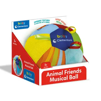BABY CLEMENTONI: ΒΡΕΦΙΚΟ ΠΑΙΧΝΙΔΙ ΜΑΛΑΚΗ ΜΟΥΣΙΚΗ ΜΠΑΛΑ ΜΕ ΖΩΑΚΙΑ