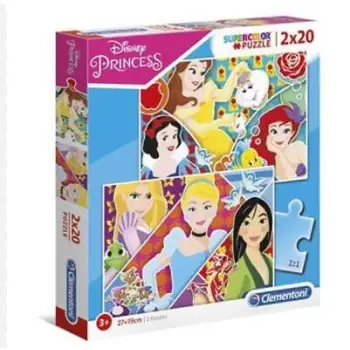 ΠΑΖΛ 2Χ20 S.C. DISNEY PRINCESS (24766)