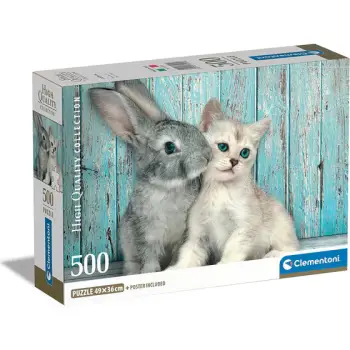 ΠΑΖΛ 500 H.Q. CAT & BUNNY COMPACT BOX