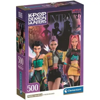 ΠΑΖΛ 500 H.Q. K-POP DEMON HUNTERS 2 - COMPACT BOX