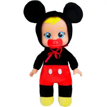 CRY BABIES TINY CUDDLES DISNEY ΔΙΑΔΡΑΣΤΙΚΗ ΚΟΥΚΛΑ ΠΟΥ ΚΛΑΕΙ ΜΕ ΑΛΗΘΙΝΑ ΔΑΚΡΥΑ (ΤΥΧΑΙΟ ΣΧΕΔΙΟ)