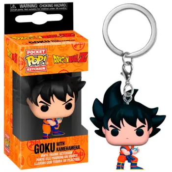 Funko Pocket Pop!: Dragon Ball Z - Goku With Kamehameha Vinyl Figure Keychain