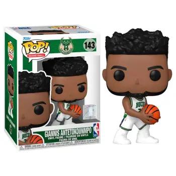 FUNKO POP! BASKETBALL NBA: MILWAUKEE BUCKS - GIANNIS ANTETOKOUNMPO (CITY EDITION ) #143 VINYL FIGURE