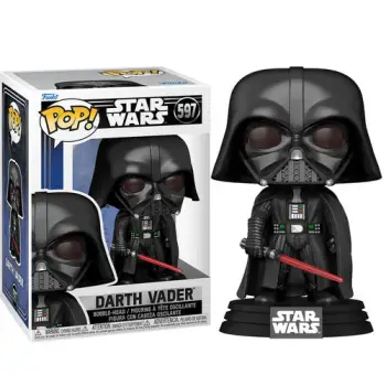 FUNKO POP! DISNEY STAR WARS - DARTH VADER #597 BOBBLE-HEAD VINYL FIGURE