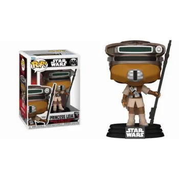 FUNKO POP! DISNEY STAR WARS: RETURN OF THE JEDI 40TH - PRINCESS LEIA (BOUSHH) #606 BOBBLE-HEAD VINYL